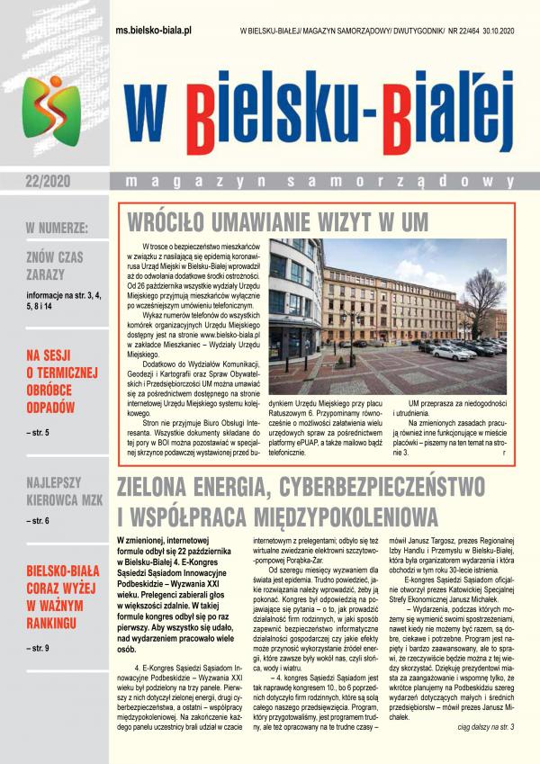 Magazyn Samorządowy nr 22/2020 (30.10.2020)