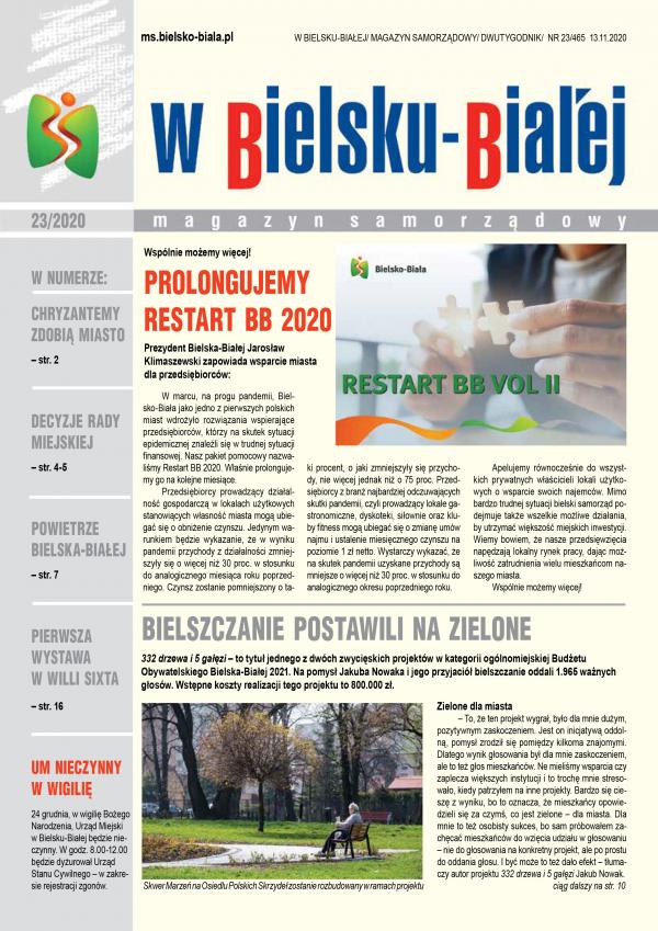 Magazyn Samorządowy nr 23/2020 (13.11.2020)