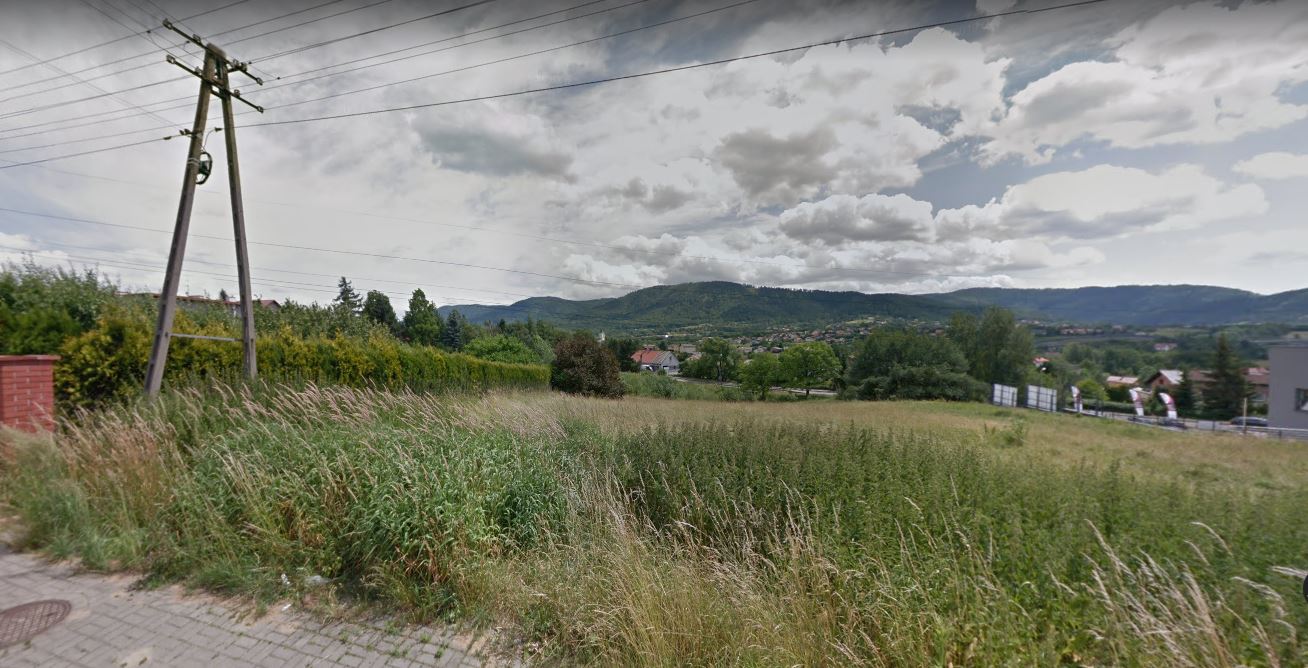 Zdjęcie nieruchomości niezabudowanej przy ul. Lucjana Rydla