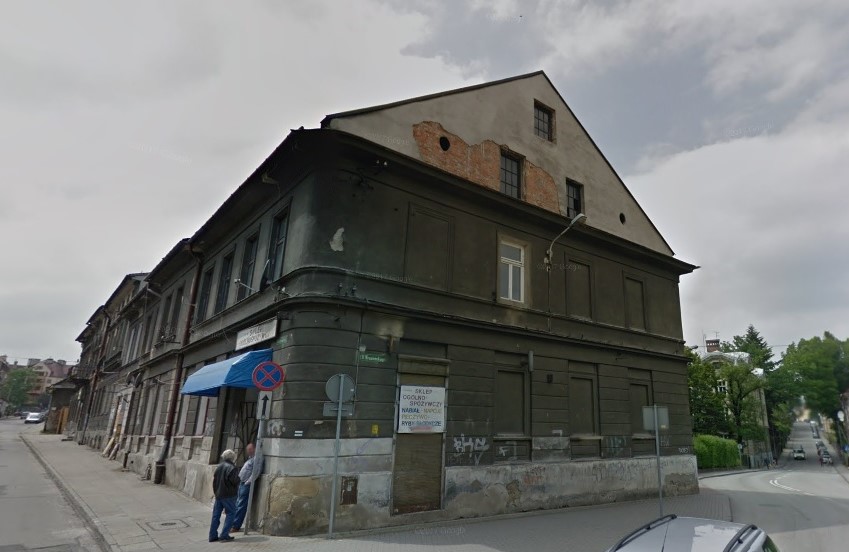 Sobieskiego 22 widok budynku przed remontem.