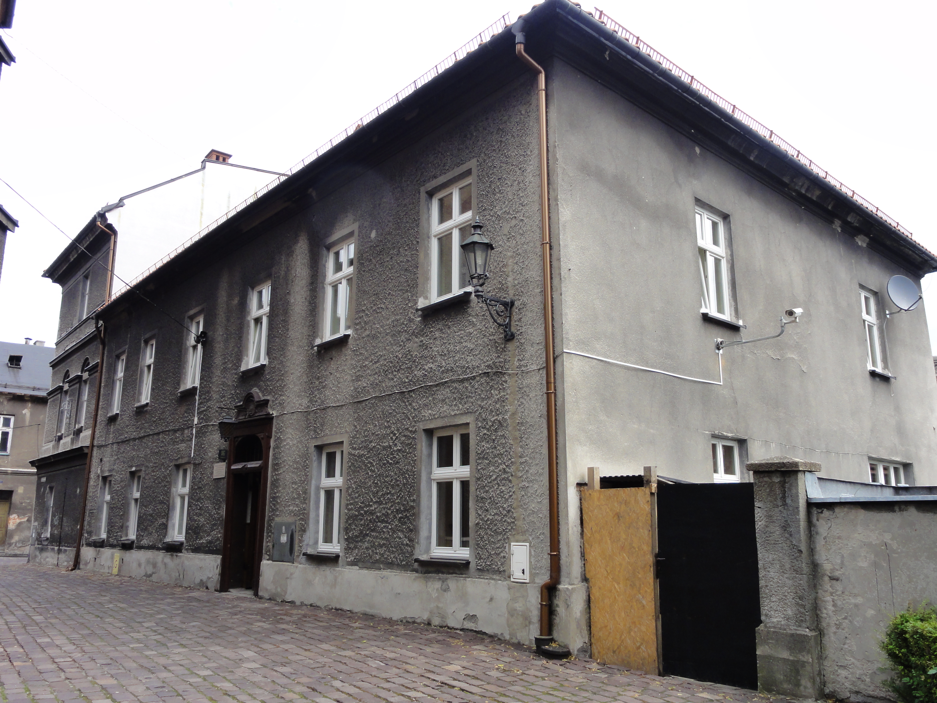 Plebania katedralna widok elewacji.