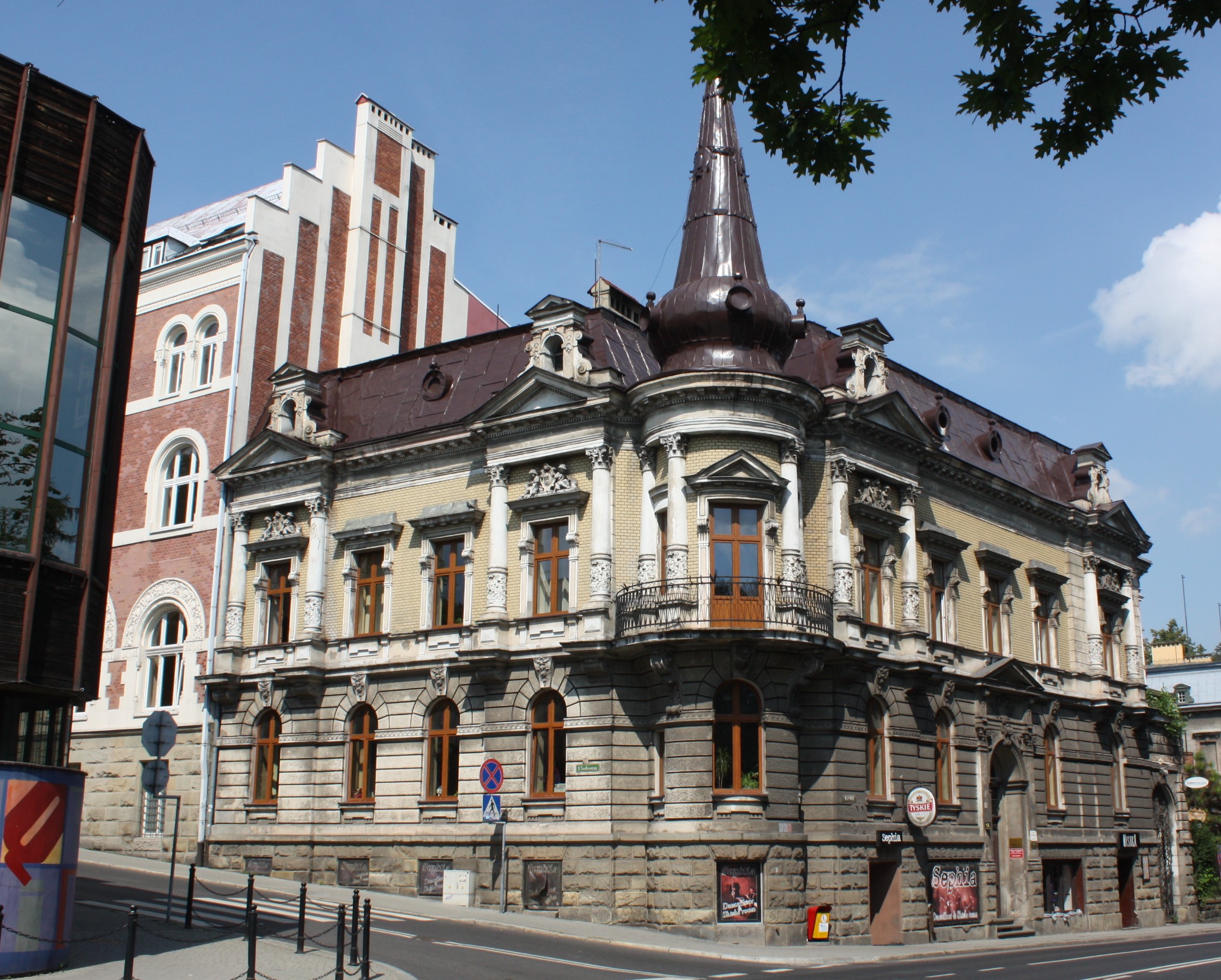 Willa przy ul. 3 Maja 13 widok przed remontem.