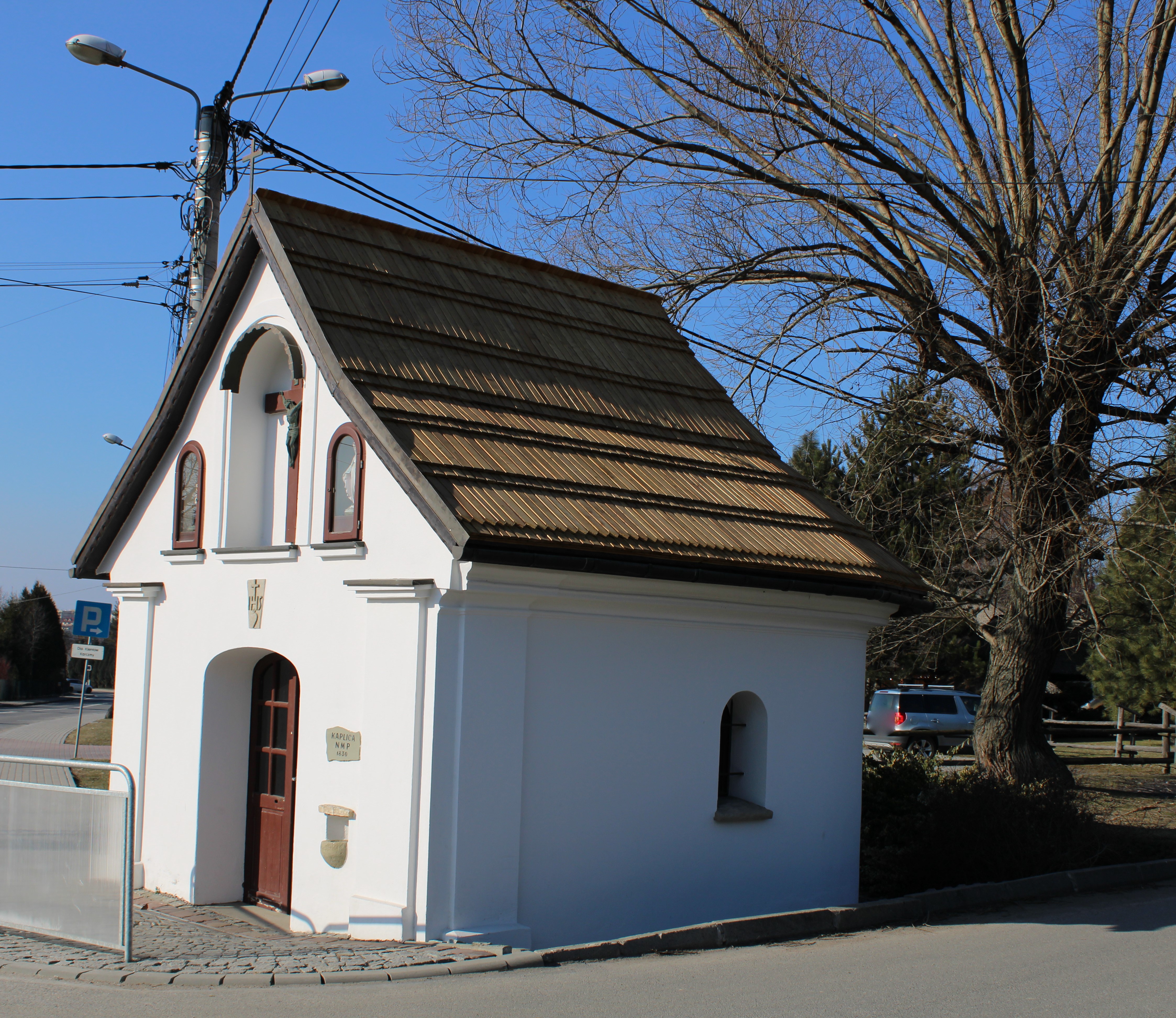 Kapliczka widok po remoncie.