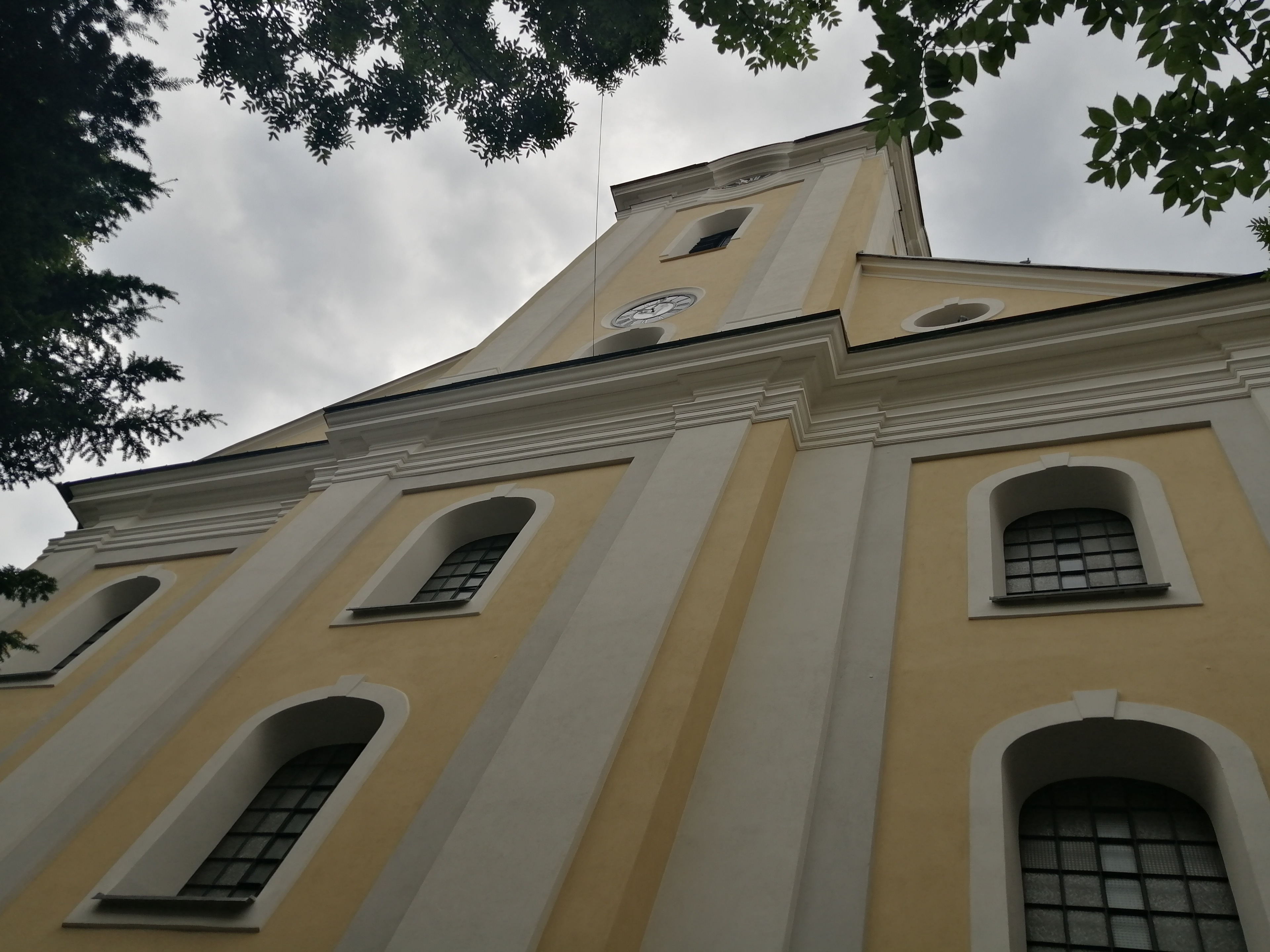 Korpus wieżowy po pracach renowacyjnych. 