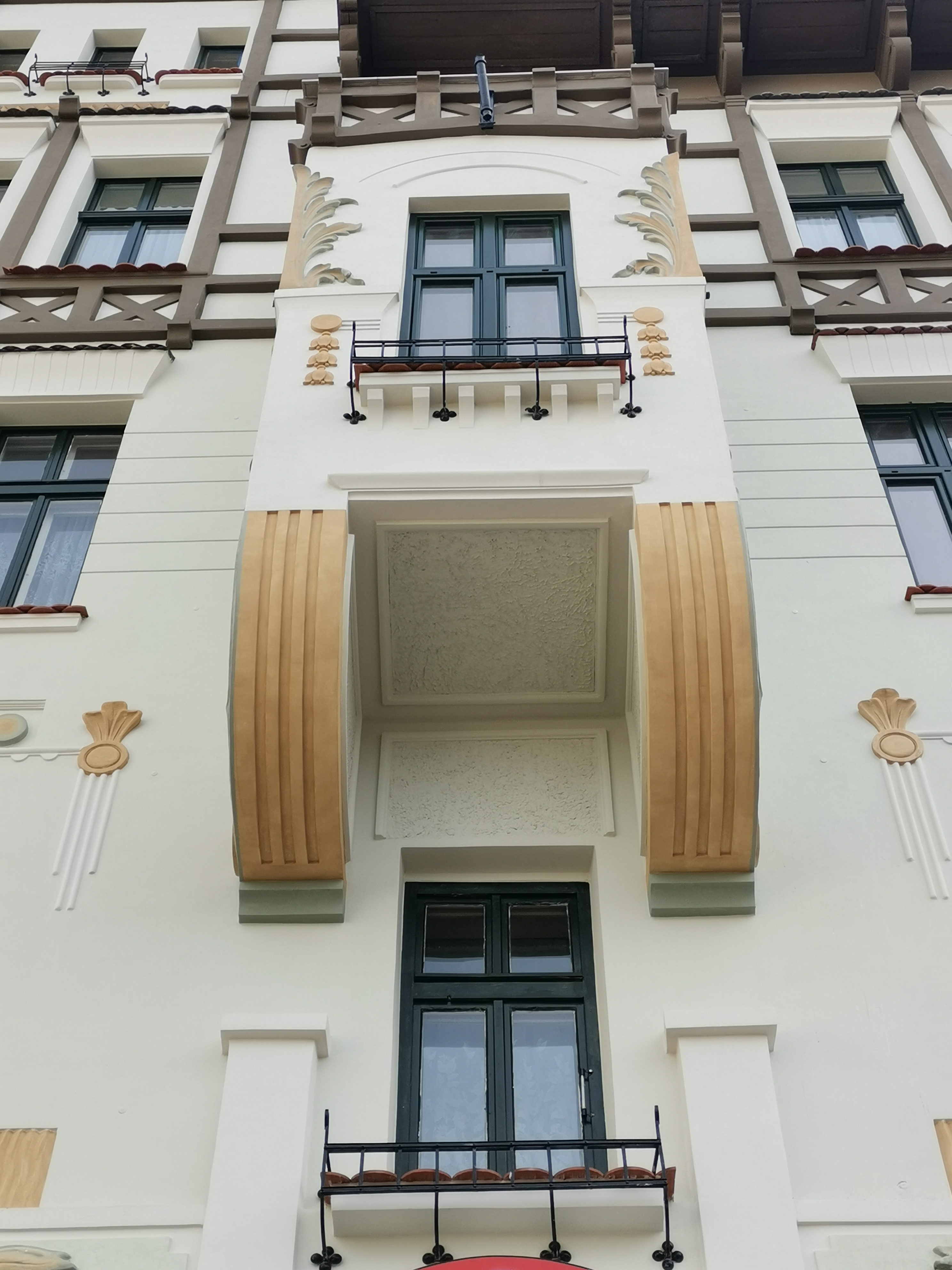 Wykusz po konserwacji. 