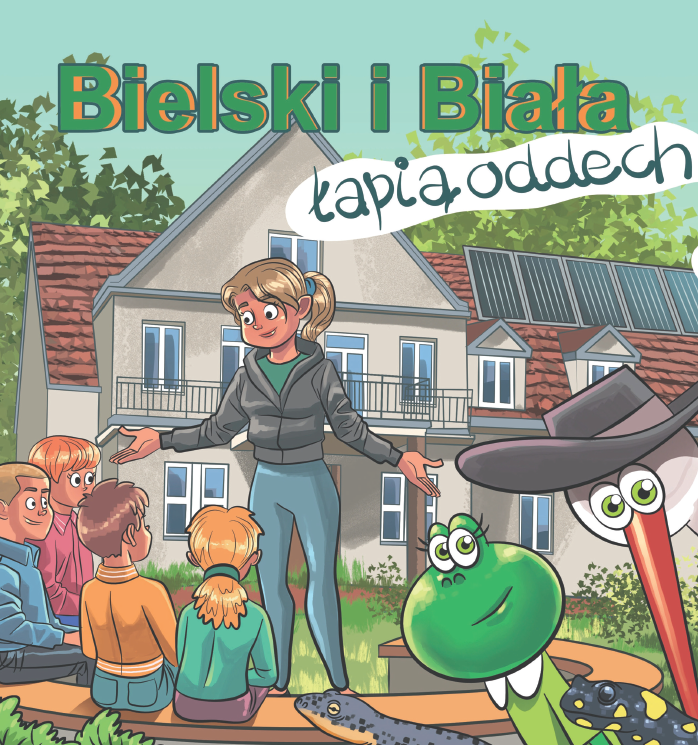 Okładka Bielski i Biała łapią oddech