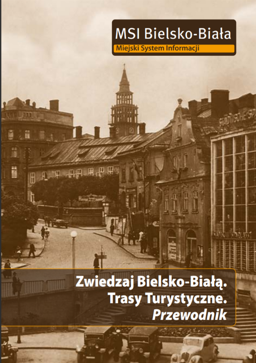 Okładka Zwiedzaj Bielsko-Białą. Trasy turystyczne (PL)