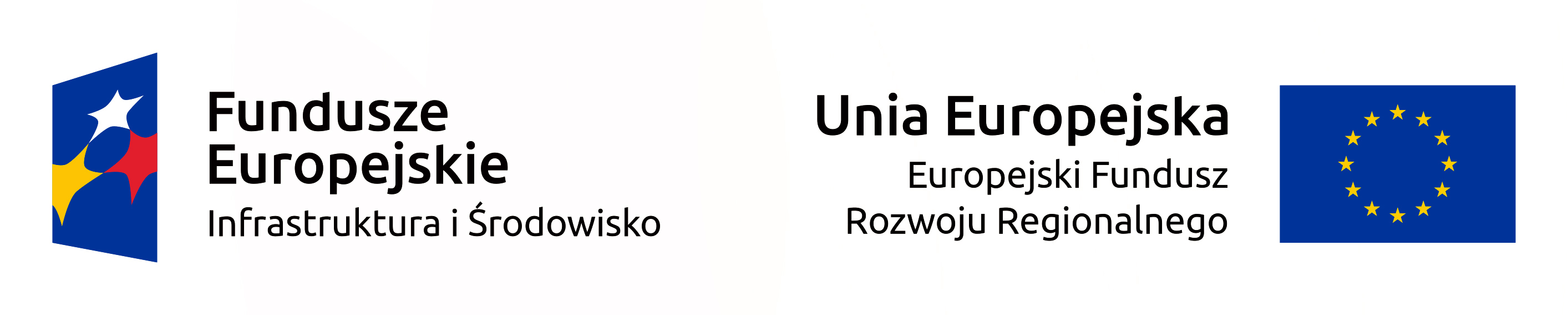 grafika przedstawiająca logo Funduszy Europejskich oraz logo Europejskiego Funduszu Rozwoju Regionalnego
