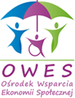 grafika przedstawiająca OWES - Ośrodek Wsparcia Ekonomii Społecznej