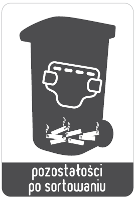 grafika kosza z pozostałościami po sortowaniu
