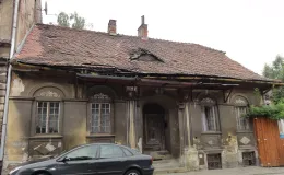 Cieszyńska 23a widok dachu przed remontem.