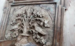 Snycerka w trakcie czyszczenia. 