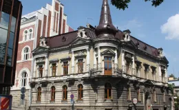 Willa przy ul. 3 Maja 13 widok przed remontem.