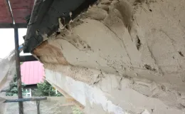 Nałożenie tynków.