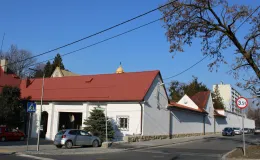 Cmentarz ewangelicki przy ul. Listopadowej/Asnyka elewacje po remoncie..