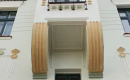 Wykusz po konserwacji. 