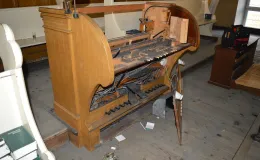 Kontuar po demontażu elementów.