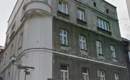 ul. Pankiewicza 2 widok od strony ul. Orkana i ul. Słowackiego przed remontem.