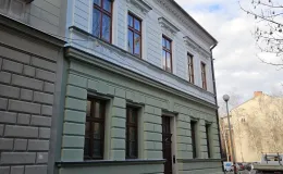 Staszica 3 elewacja frontowa i szczytowa po remoncie.