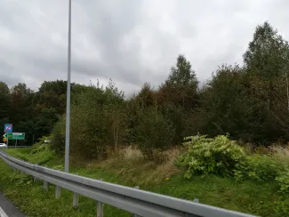 Zdjęcie działki niezabudowanej przy ul. Bohaterów Monte Cassino oraz Rudawka