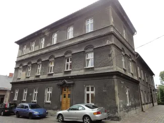 Plebania katedralna widok elewacji.