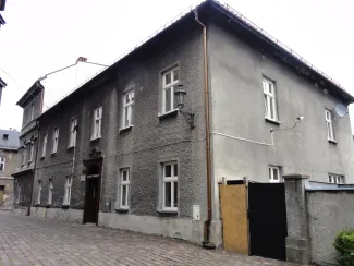 Plebania katedralna widok elewacji.