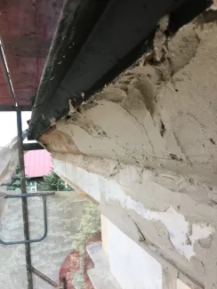 Nałożenie tynków.