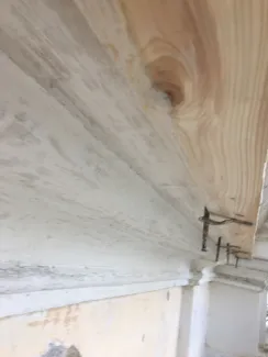 Czyszczenie detalu profili. 