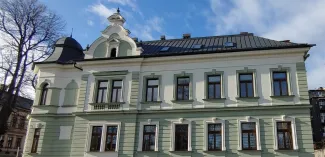 3 Maja 17 stan elewacji od strony ul. 3 Maja po renowacji.