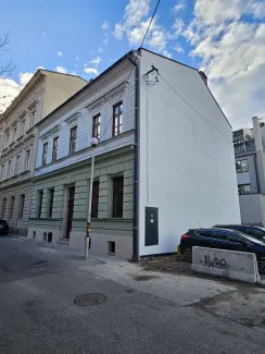 Staszica 3 elewacja frontowa i szczytowa po remoncie.