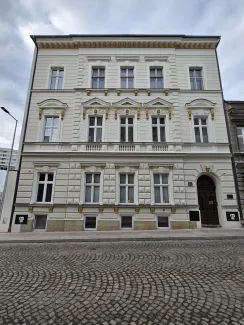 Cieszyńska 14 elewacja frontowa po remoncie.